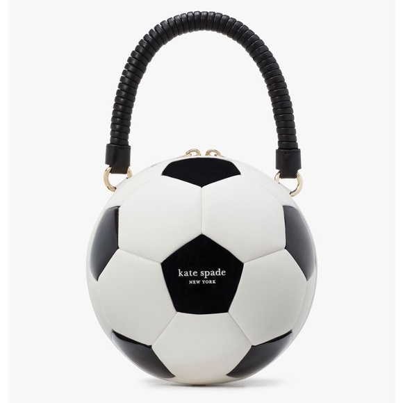 ISO Kate Spade Kickoff 3D Soccer Ball Crossbody Bag - Picture 1 of 1